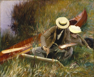 An Out-of-Doors Study, 1889. Artist: Sargent, John Singer (1856-1925)