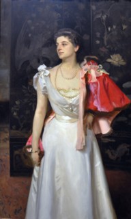 Portrait of Princess Sophie Illarionovna Demidoff (1871-1953), née Vorontsova-Dashkova, 1895-1897. Artist: Sargent, John Singer (1856-1925)