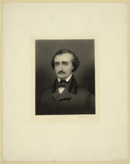 Portrait of Edgar Allan Poe (1809-1849), ca 1896. Artist: Sartain, William (1843-1924)