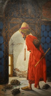 The Tortoise Trainer, 1906. Artist: Hamdi Bey, Osman (1842-1910)