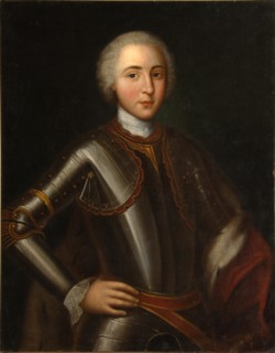 Portrait of Prince Nikolay Fyodorovich Golitsyn (1728-1780), 1750s. Artist: Anonymous