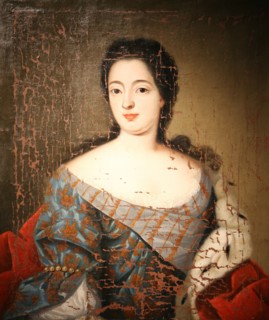 Portrait of Empress Catherine I. (1684-1727), Early 18th cen.. Artist: Anonymous
