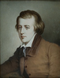Portrait of the poet Heinrich Heine (1797-1856), ca 1825. Artist: Anonymous