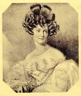 Princess Carolyne zu Sayn-Wittgenstein, née Iwanowska (1819-1887), 1840s. Artist: Anonymous