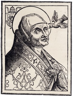 Pope Gregory I the Great. Artist: Anonymous
