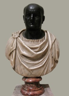 Bust of Vespasian, 1st H. 1st cen. AD. Artist: Art of Ancient Rome, Classical sculpture