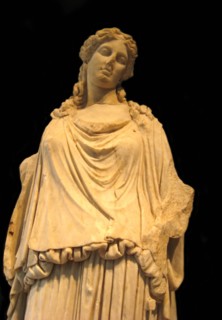 Eirene, the Godess of peace (Roman copy from a Greek Original), 1st H. 1st cen. AD. Artist: Art of Ancient Rome, Classical sculpture