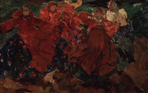 Whirlwind, 1905. Artist: Malyavin, Filipp Andreyevich (1869-1940)