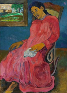 Faaturuma (Melancholic), 1891. Artist: Gauguin, Paul Eugéne Henri (1848-1903)