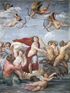 Triumph of Galatea, c. 1512. Artist: Raphael (1483-1520)
