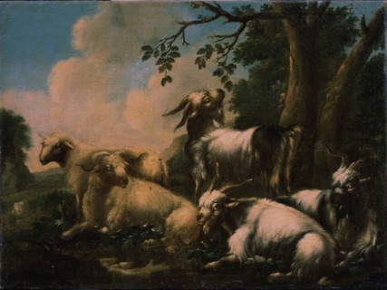 Repose of Herd. Artist: Roos, Philipp Peter (1651-1705)