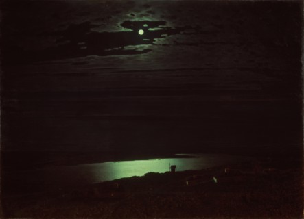 Moonlit Night on the Dniepr, 1880. Artist: Kuindzhi, Arkhip Ivanovich (1842-1910)