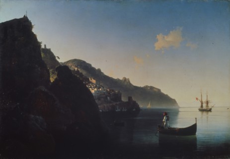 The Coast near Amalfi, 1841. Artist: Aivazovsky, Ivan Konstantinovich (1817-1900)