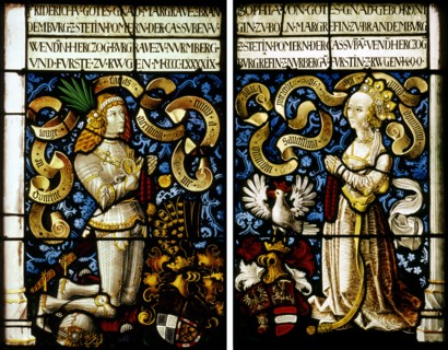 Margrave Frederick of Brandenburg-Ansbach (1460?1536) and his wife Sophia Jagiellon (1464?1512), 149 Artist: Kamberger, Hans (active before 1507)