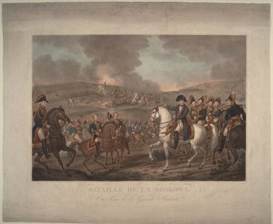 The Battle of Borodino on August 26, 1812, 1825. Artist: Vernet, Carle (1758-1836)