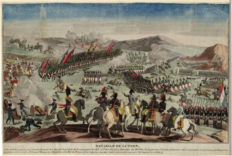 The Battle of Lützen, 1813. Artist: Anonymous