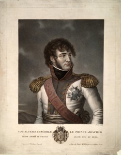 Portrait of Joachim Murat, ca 1806. Artist: Gregorius, Albert (1774-1853)