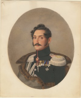 Portrait of Count Alexey Fyodorovich Orlov (1787-1862). Artist: Krüger, Franz (1797-1857)
