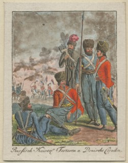 Imperial Russian Cossacks, 1799. Artist: Anonymous