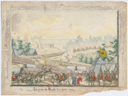 The Capture of the Brailov fortress on June 7, 1828, 1829. Artist: Anonymous