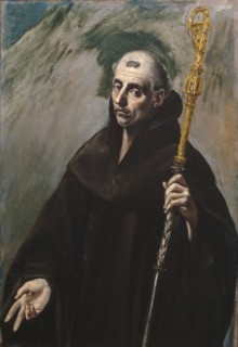 Saint Benedict of Nursia, 1577-1579. Artist: El Greco, Dominico (1541-1614)