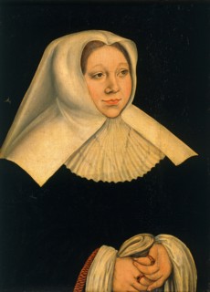 Portrait of Margaret of Austria (1480-1530), ca 1530. Artist: Cranach, Lucas, the Elder (1472-1553)