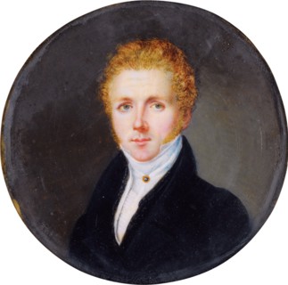 Portrait of the composer Vincenzo Bellini (1801-1835), c. 1830. Artist: Anonymous