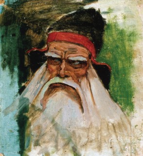 Väinämöinen, 1895. Artist: Gallen-Kallela, Akseli (1865-1931)
