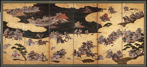 Battle scenes from the Tale of Heike (Heike Monogatari), First third of 17th cen.. Artist: Anonymous