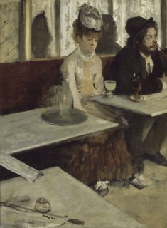 In a Café (Absinthe), 1873. Artist: Degas, Edgar (1834-1917)