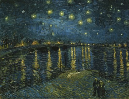 The Starry Night, 1888. Artist: Gogh, Vincent, van (1853-1890)