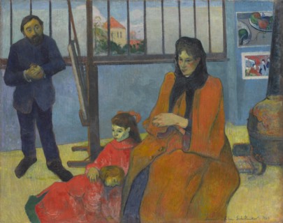 Emile Schuffenecker's Studio, 1889. Artist: Gauguin, Paul Eugéne Henri (1848-1903)