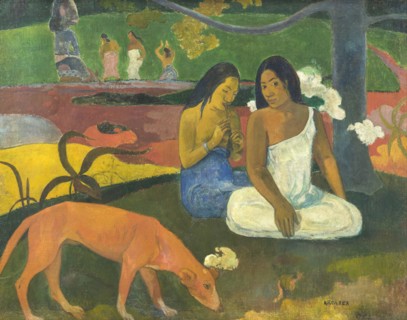 Arearea (Jokes), 1892. Artist: Gauguin, Paul Eugéne Henri (1848-1903)