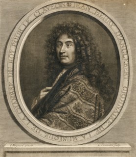 Portrait of the composer Jean-Henri d?Anglebert (1629-1691), 1689. Artist: Mignard, Pierre (1612-1695)