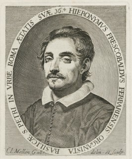 Portrait of the composer Girolamo Frescobaldi (1583-1643), 1634. Artist: Mellan, Claude (1598-1688)