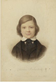 Anton Rubinstein (1829-1894), at the age of 12 years, 1841. Artist: Chocarne, Geoffroy-Alphonse (1797-1857)