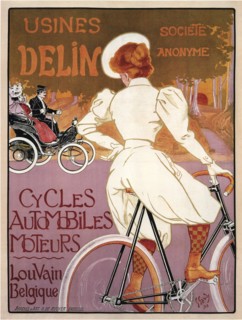 Delin Cycles Automobiles Moteurs, 1898. Artist: Gaudy, Georges (1872-1940)