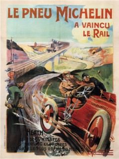 Michelin Tires, 1905. Artist: Montaut, Ernest (1879-1909)