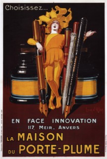 The house of the pen, 1928. Artist: D'Ylen, Jean (1886-1938)