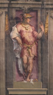 Mercury, 1556-1557. Artist: Gherardi, Cristofano (1508-1556)