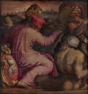 Allegory of San Miniato in lower Valdarno, 1563-1565. Artist: Vasari, Giorgio (1511-1574)