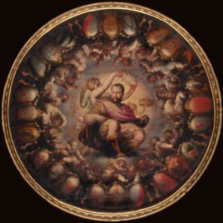 Apotheosis of Cosimo I de' Medici, 1563-1565. Artist: Vasari, Giorgio (1511-1574)