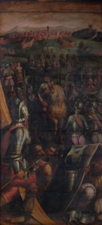 Capture of Casole, 1563-1565. Artist: Vasari, Giorgio (1511-1574)