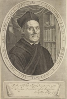 Portrait of Athanasius Kircher (1602-1680), 1664. Artist: Bloemaert, Cornelis Abrahamsz., II (1603-1692)