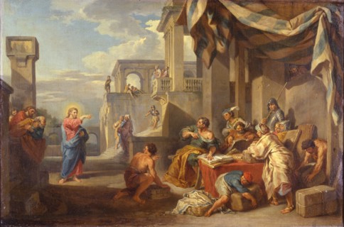 The Vocation of Saint Matthew, 1752. Artist: Panini, Giovanni Paolo (1691-1765)