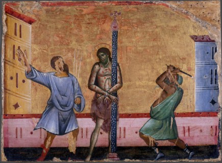 The Flagellation of Christ, c. 1280. Artist: Guido da Siena (active between 1260 and 1290)