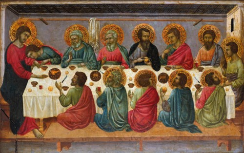 The Last Supper, 1310-1315. Artist: Ugolino di Nerio (ca 1280-1349)