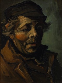 Head of a peasant, 1884. Artist: Gogh, Vincent, van (1853-1890)