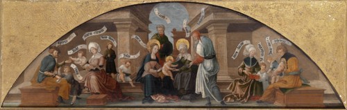 The Holy Kinship, Early16th cen.. Artist: South German master (16th century)
