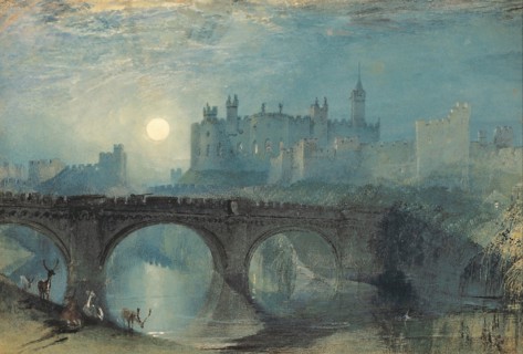 Alnwick Castle, c. 1829. Artist: Turner, Joseph Mallord William (1775-1851)